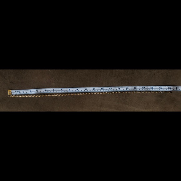 14k Gold Rope necklace - Picture 4 of 5